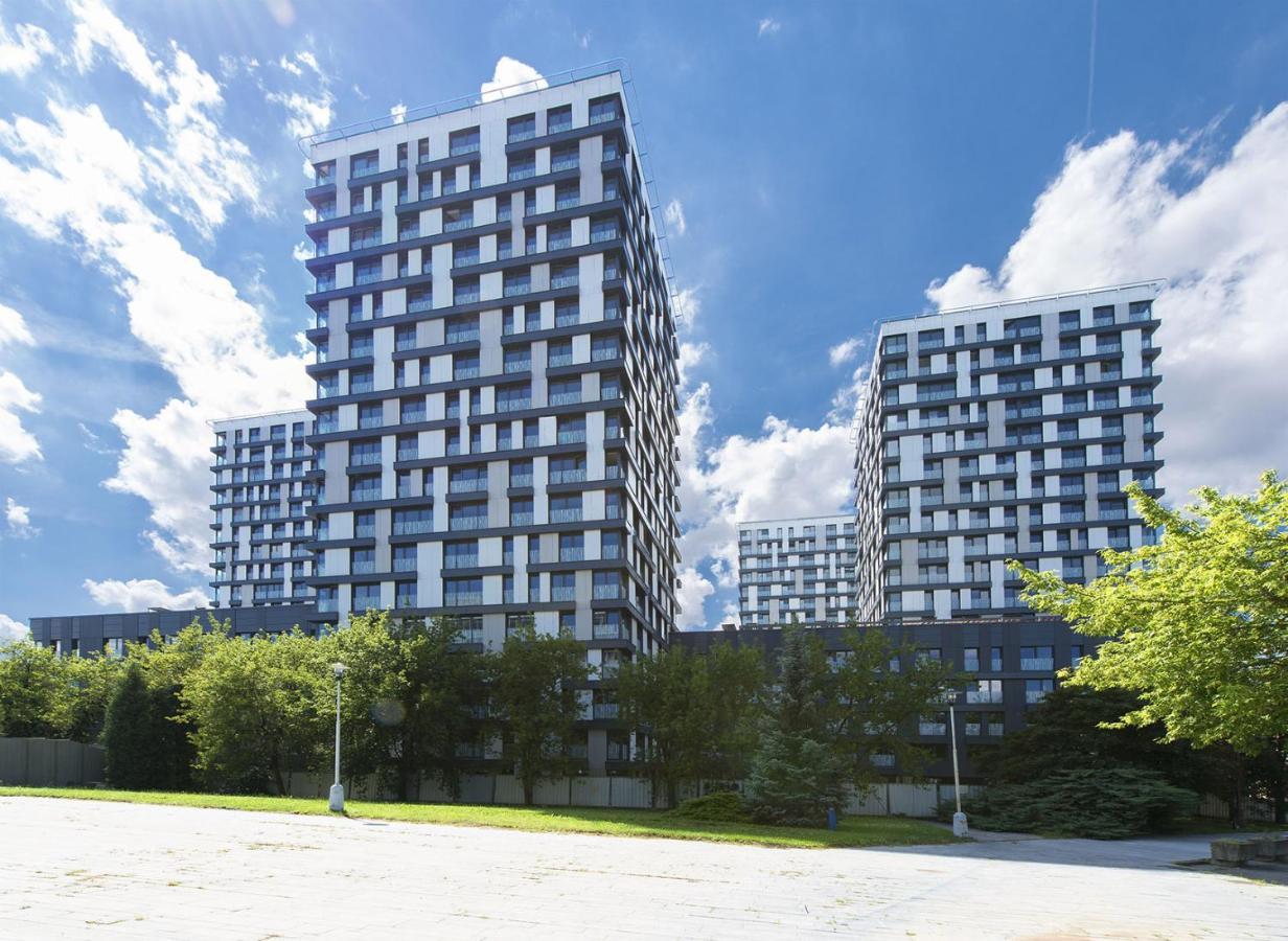 Centrum Park Apartment Praha Bagian luar foto